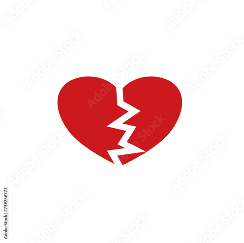 broken heart icon
