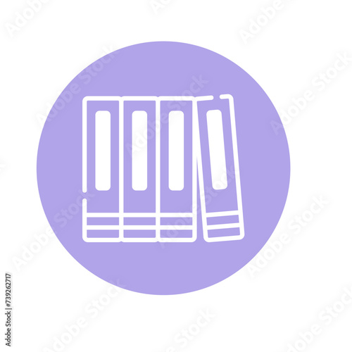 Icon Of Stack Of Books