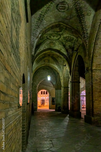 parte dei portici del comune di Cremona