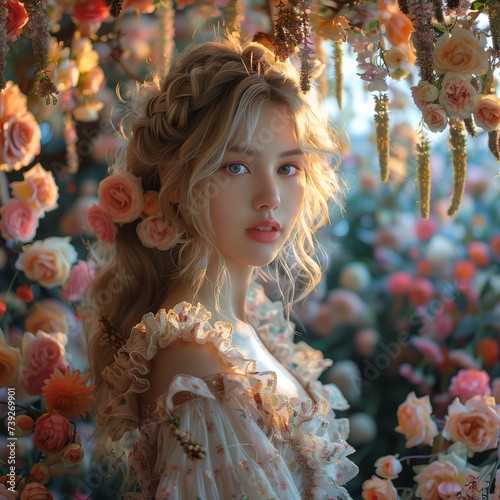 Flowers and girls
Generative AI