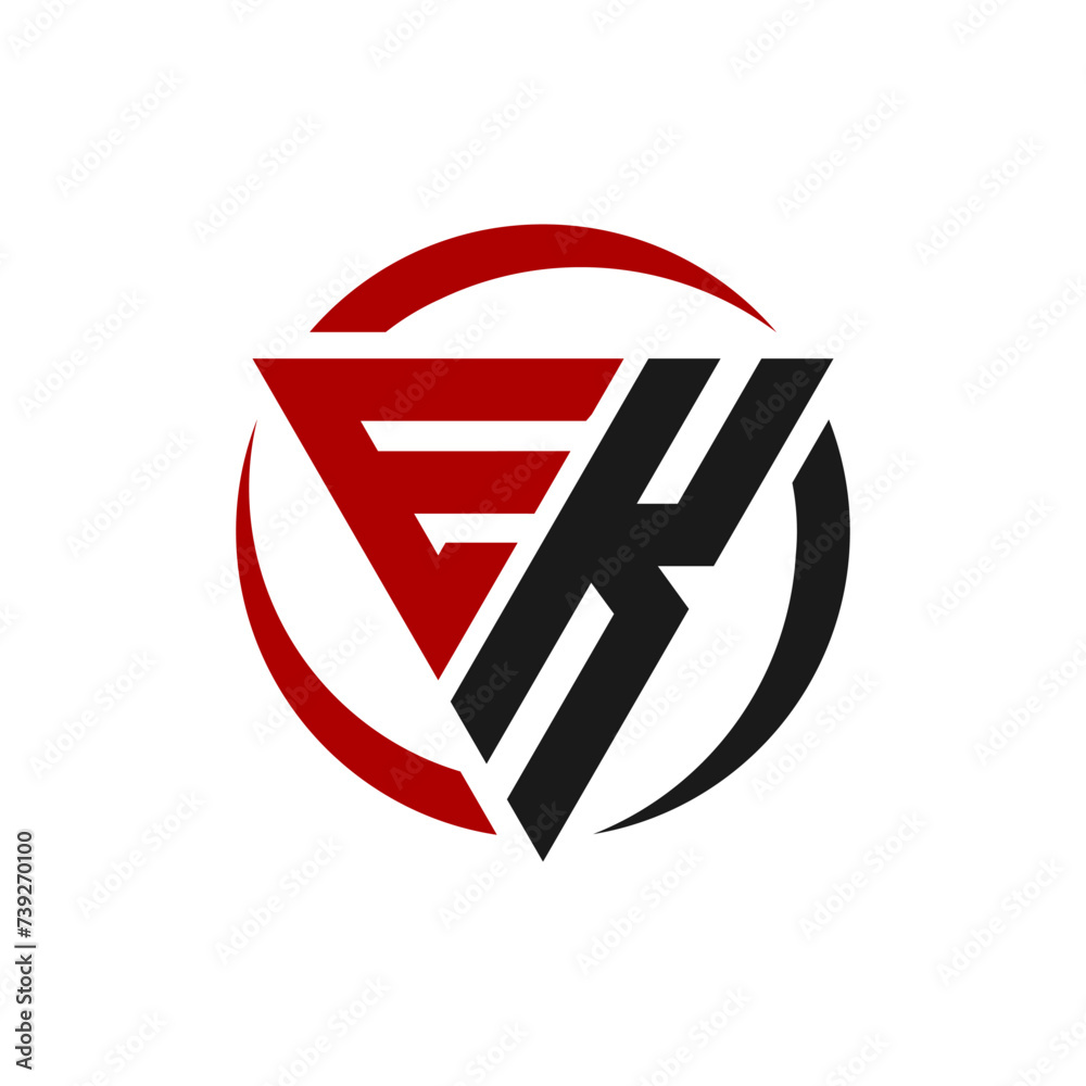 letter ek logo design vector icon symbol illustration letter ek logo design vector icon symbol illustration