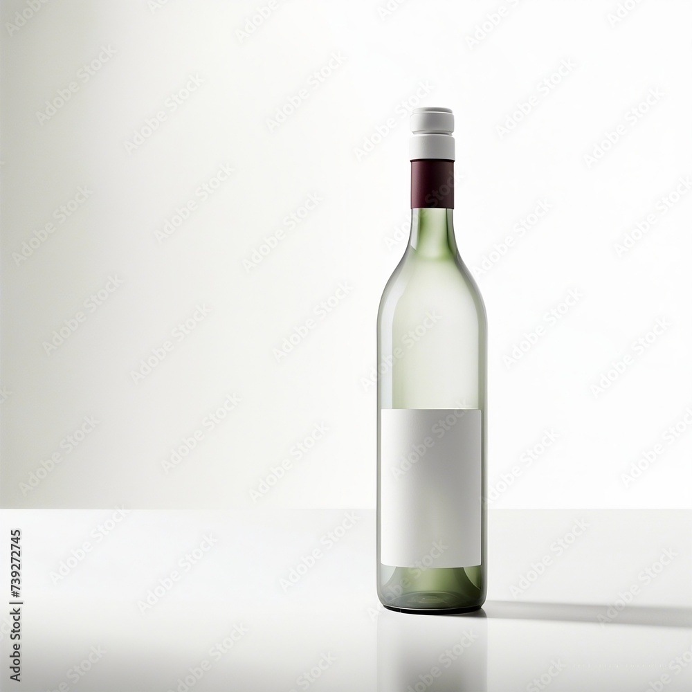 White Wine Bottle on Table
White Wine Bottle on Table