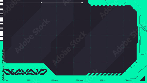 modern abstract futuristic background with cyberpunk style design