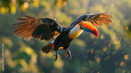 tropical bird toco toucan  photo