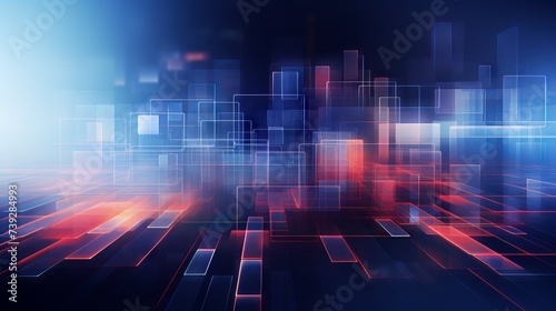 Vibrant 8k abstract business presentation background: modern, dynamic, and professional