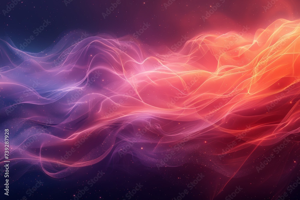Obraz premium Abstract Colorful waves and Lines background for design and presentation 