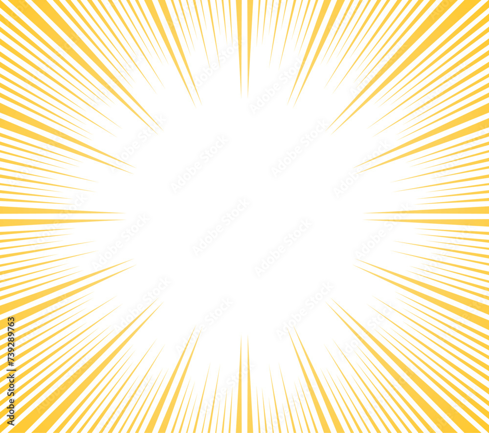 Sun Rays or Explosion Boom for Comic Books Radial Background Vector. Speed rays. Action, speed lines, stripes for comic book frame. Dynamic, speed stripes abstract frame. Comic book yellow background. Sun Rays or Explosion Boom for Comic Books Radial Background Vector. Speed rays. Action, speed lines, stripes for comic book frame. Dynamic, speed stripes abstract frame. Comic book yellow background.