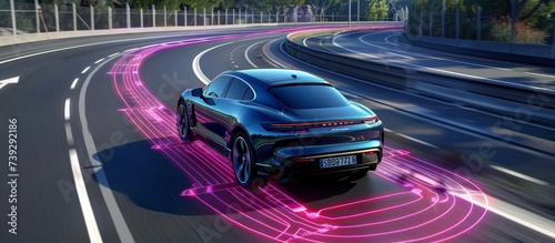 Introducing the First Generation AI Focused Chip for the Automotive Sector, A Cutting Edge Software Defined Vehicle System on Chip with AI Enhancement. photo