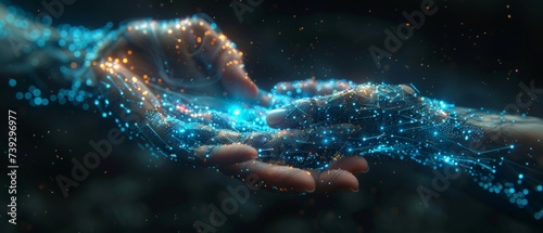 In the future, AI, Machine Learning, Multiple robots and humans touching big data of global networks, Internet and digital technology, and Science and Artificial Intelligence technologies are very