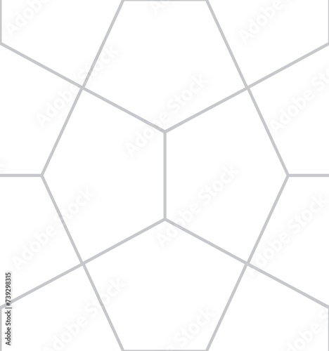 Pattern exagones