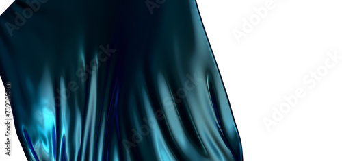 Dynamic Blue Motion: Abstra...