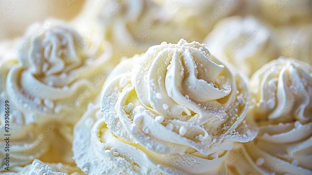 homemade vanilla Ice cream background homemade vanilla Ice cream background