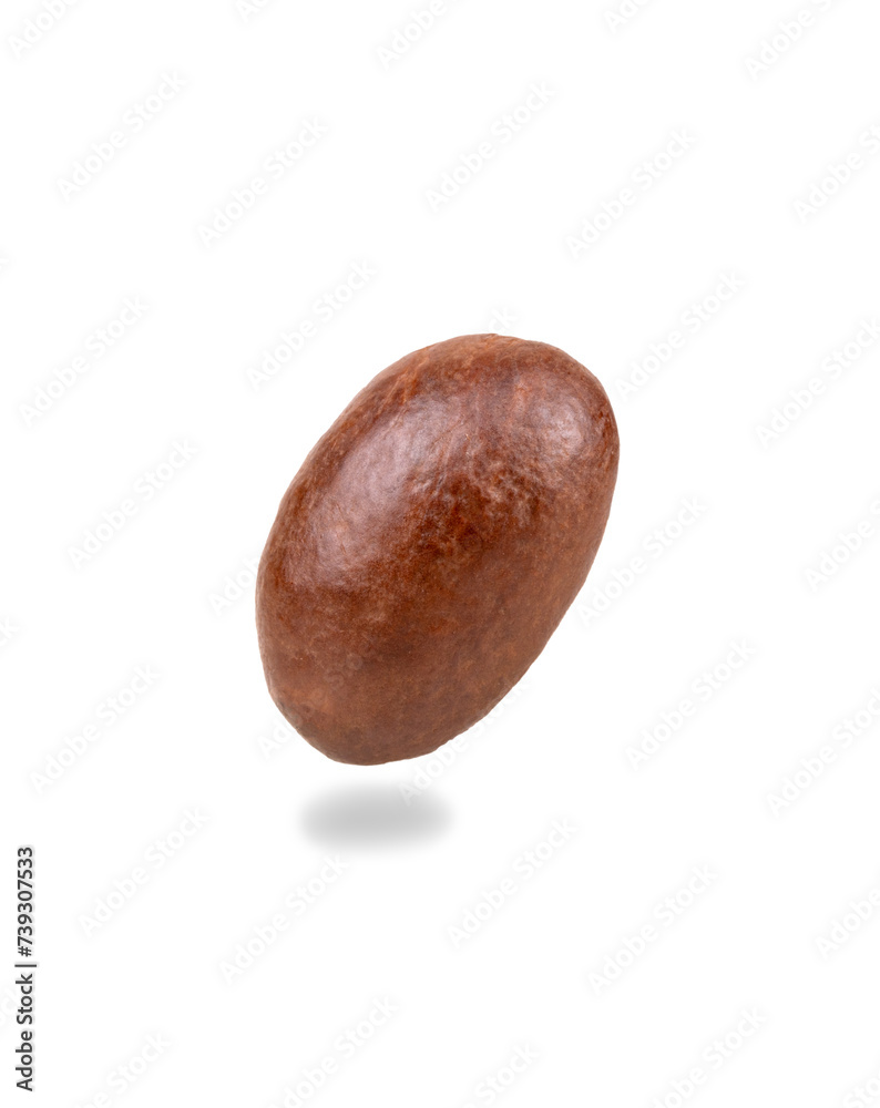 Roasted coffee bean isolate Roasted coffee bean isolate