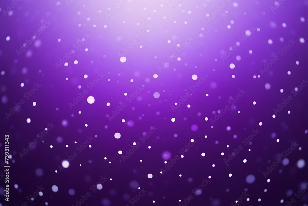 Purple Background With Snow Flakes Purple Background With Snow Flakes