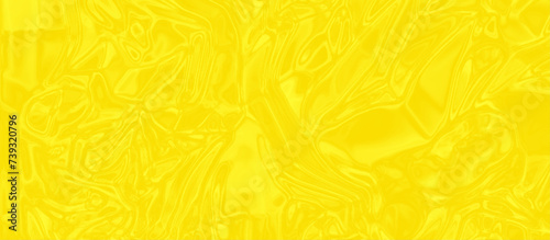 Decorative soft yellow texture with crystal marble effect, Modern and seamless grunge yellow digital abstract creative background, Crumpled of yellow satin with marble texture and light color.