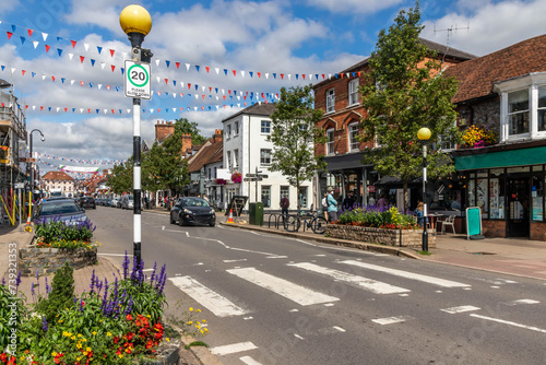 Marlow High Street, Buckinghamshire, England, UK photo