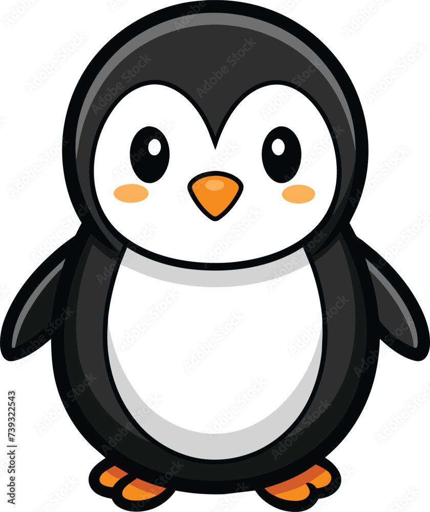 Obraz premium penguin isolated