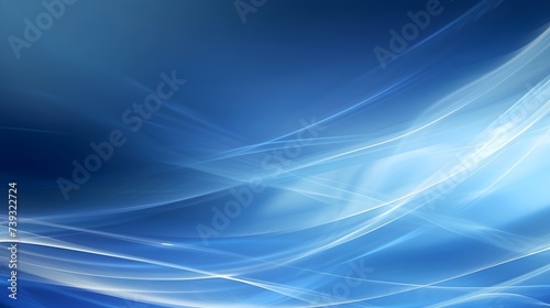 Soft Blue Gradient Abstract Background, Hand Edited Generative AI