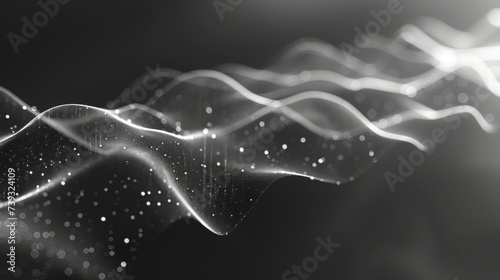 Abstract Colorful waves and Lines background for design and presentation	
