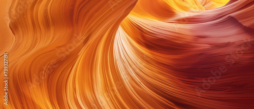 Vibrant Hues of Nature: An Abstract Perspective of Antelope Canyon's Sandstone Waves