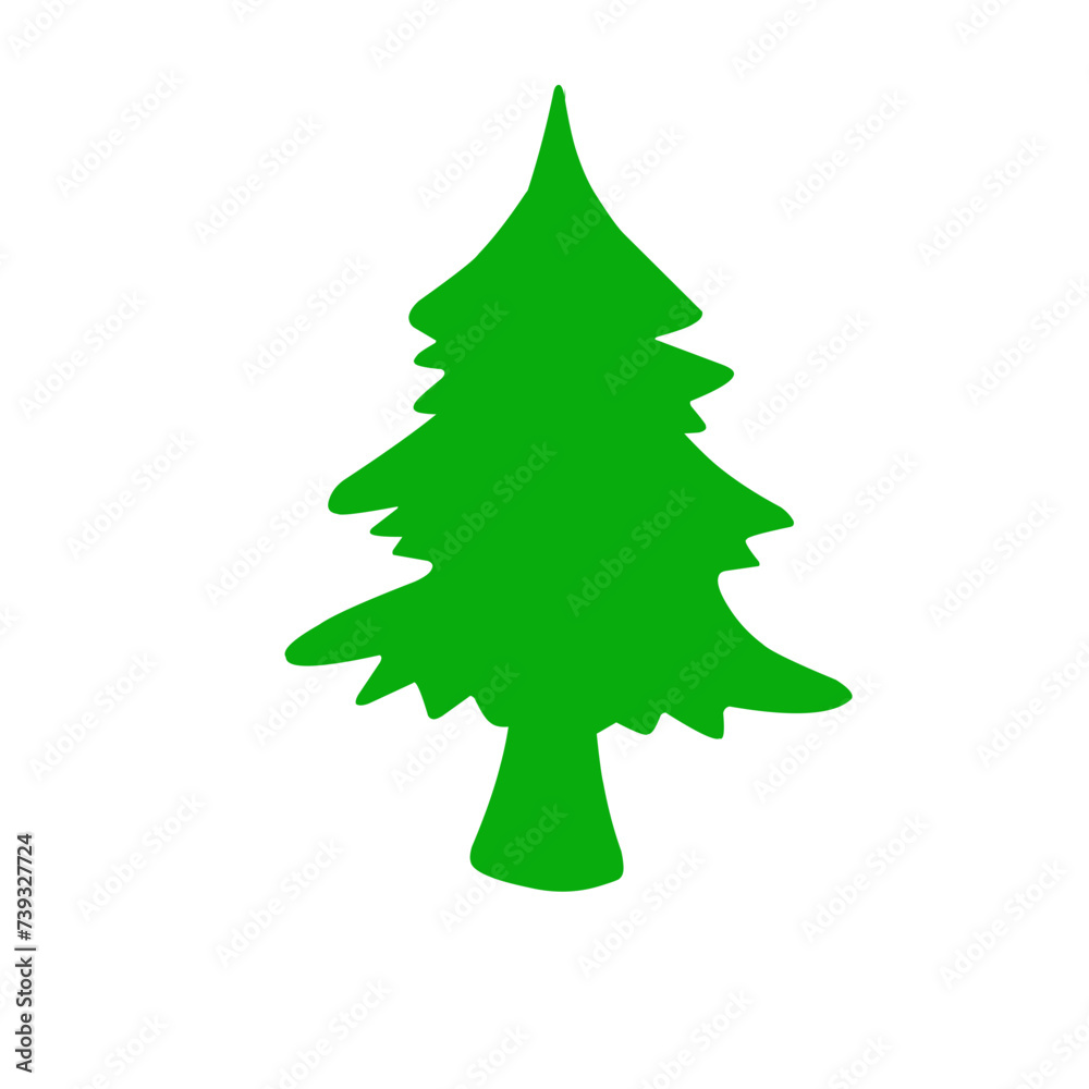 green pine tree illustratiom green pine tree illustratiom