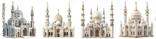 I'tikaf Ramadan Hyperrealistic Highly Detailed Isolated On Transparent Background Png File