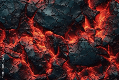 Close Up View of a Lava Rock