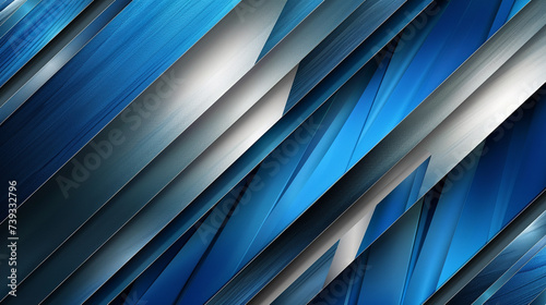 Sapphire color with templates metal texture soft lines tech gradient abstract diagonal background