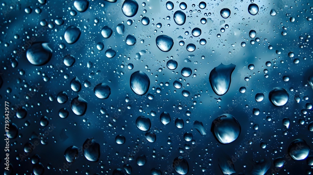 Droplet Delight: Background Design Inspired by Water Drops, Hand Edited Generative AI
