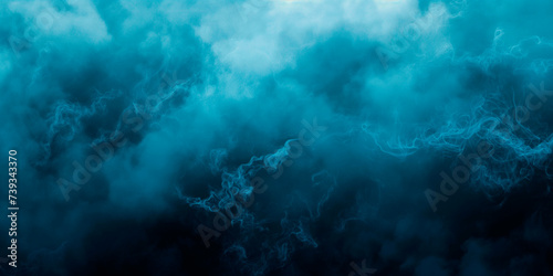 blue smoke abstract background