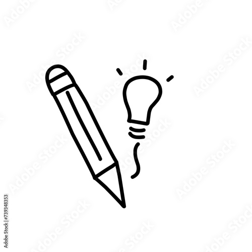 Stationery Line icons