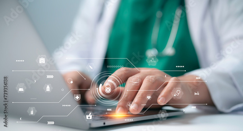 Fotografie Medical cybersecurity