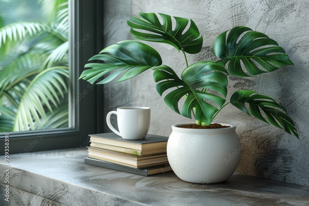 plant on the table plant on the table