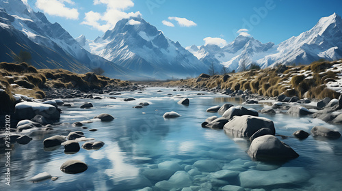 Les glaciers fondent, la chaleur étouffe. La nature crie, l'humanité se réveille. Agissons avant qu'il ne soit trop tard. photo