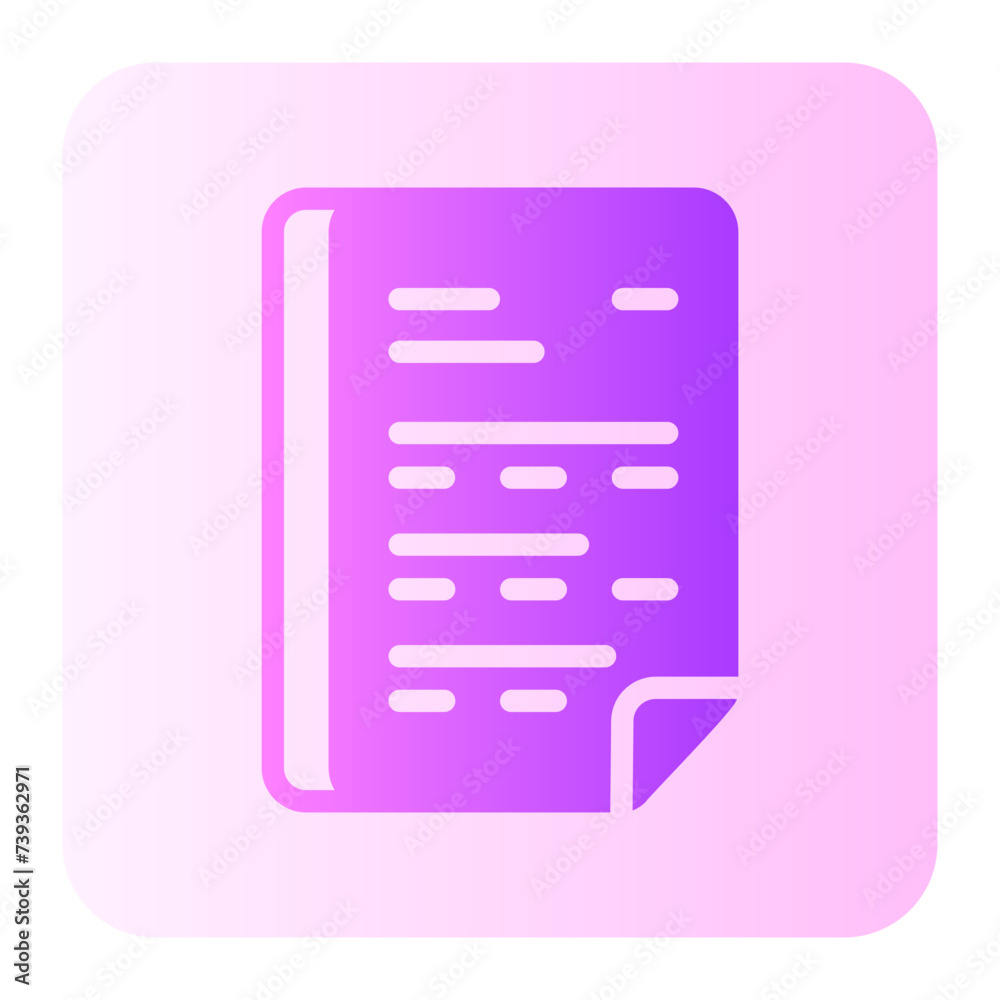 exam gradient icon exam gradient icon