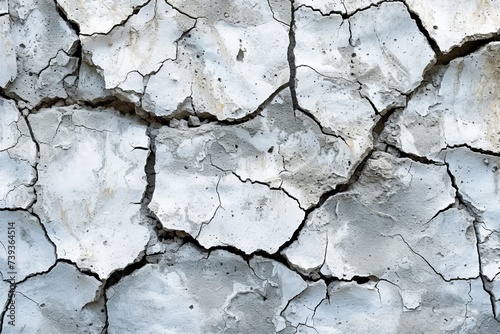 Cracked concrete wall texture background