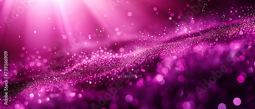 Sparkling dreams in pink and purple, where the magic of light transforms the dark into a canvas of festive celebration