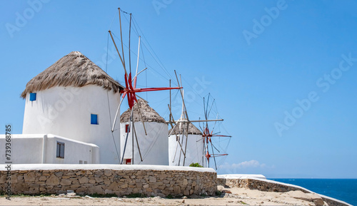 windmühlen von mykonos