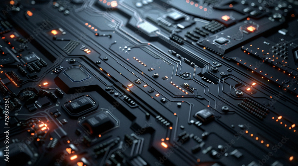 Jet black color cyber and tech background Jet black color cyber and tech background