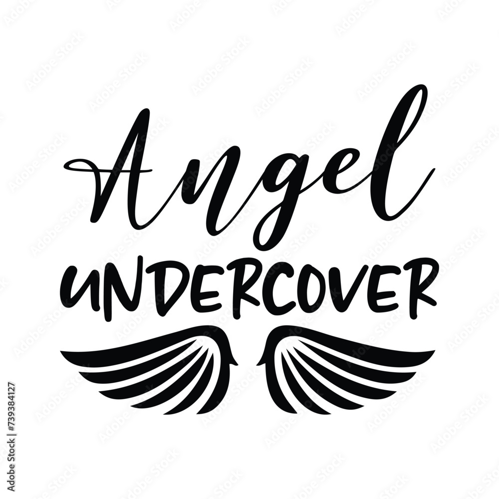 Angel undercover t-shirt Design