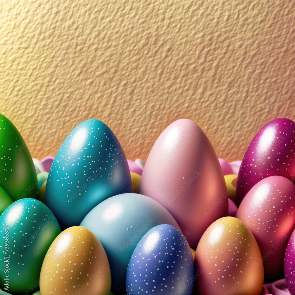 Easter Delight: A Spectrum of Sparkling Easter Eggs Easter Delight: A Spectrum of Sparkling Easter Eggs