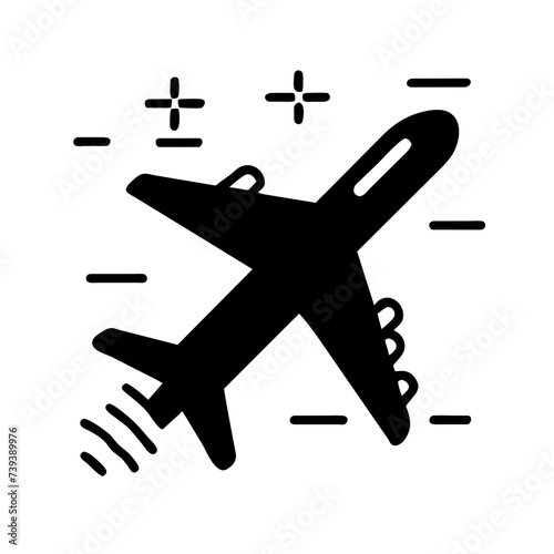  Plane Icon, Aircraft Icon: A Simple and Elegant Representation of Air Travel.