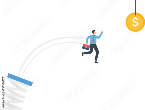 Currency Inflation and Economic inflation, Rising prices or price index inflation concept,
