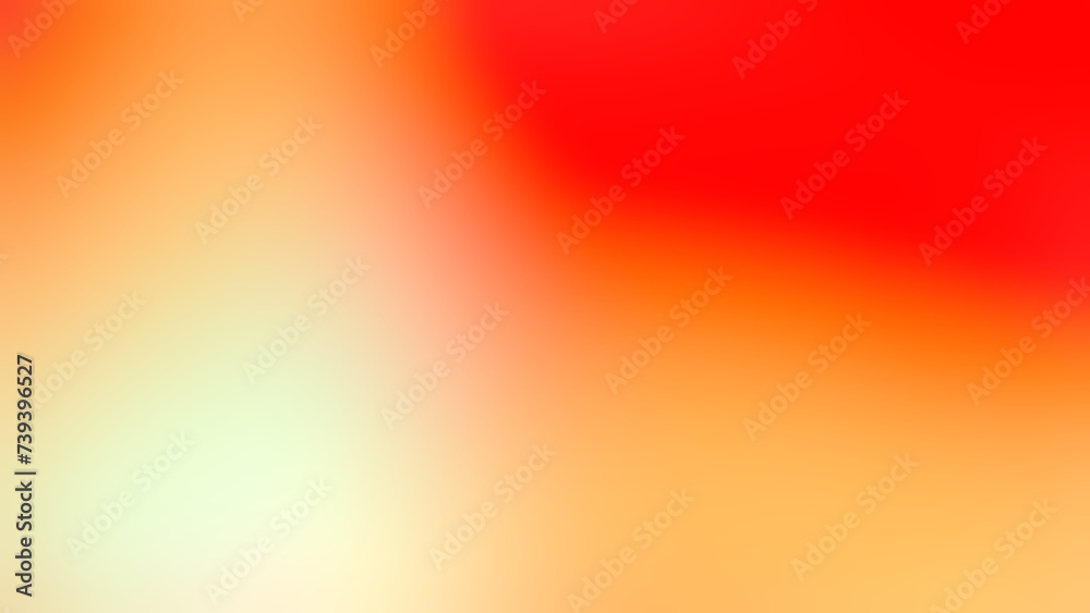 Red, Yellow abstract soft poster background, vibrant color wave, noise texture cover header design..png 