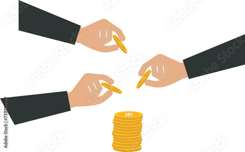 Savings and Financial security, Budgeting or Investment, Financial planning or growth concept,
