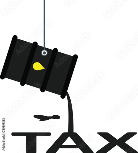 Taxation and Tax return, Taxable income or Tax deduction, Tax audit or Tax credit concept,
