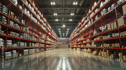 Big warehouse interior.  © notannft