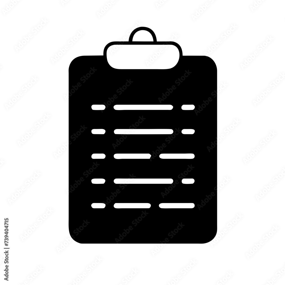Clipboard Icon: Representation of a Checklist, Checkmarks. Quality Check Line Sign, Support Checklists. Clipboard Icon: Representation of a Checklist, Checkmarks. Quality Check Line Sign, Support Checklists.