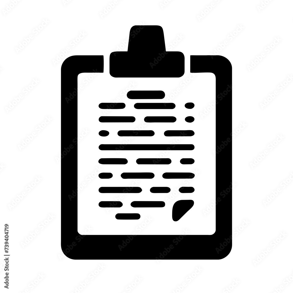 Clipboard Icon: Representation of a Checklist, Checkmarks. Quality Check Line Sign, Support Checklists. Clipboard Icon: Representation of a Checklist, Checkmarks. Quality Check Line Sign, Support Checklists.