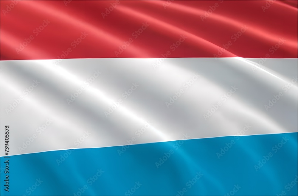 Fototapeta premium Luxembourg Flag